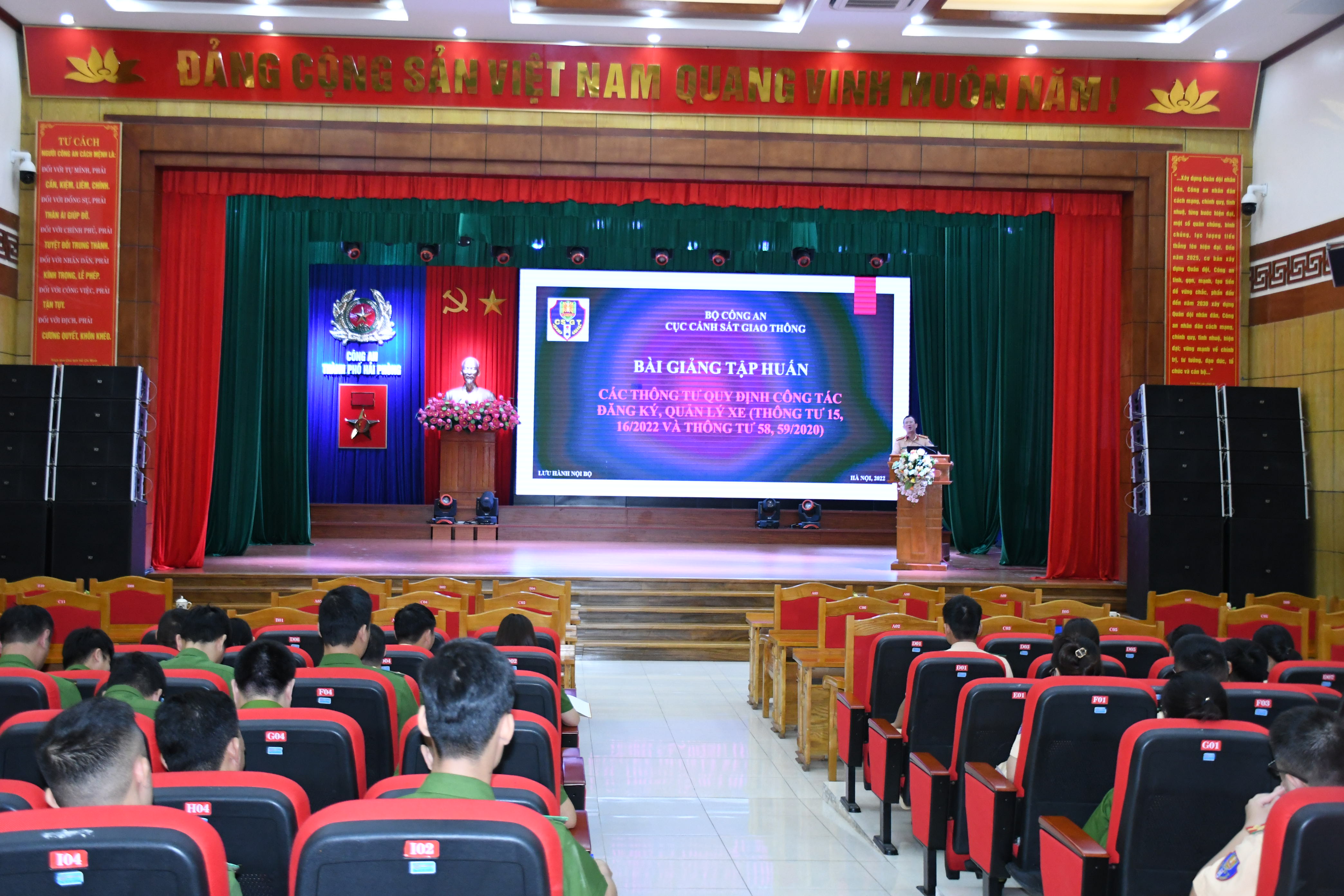 Tăng cường tập huấn chuyên sâu nghiệp vụ cho cán bộ chiến sỹ